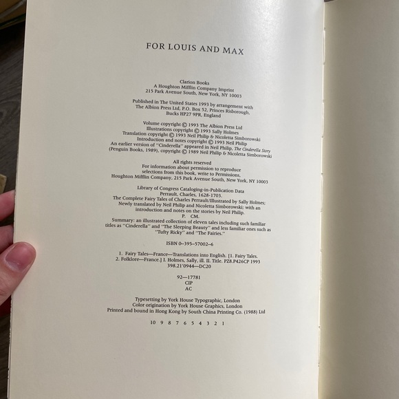 VINTAGE Fairy Tale book Charles Perrault Complete - Picture 5 of 8